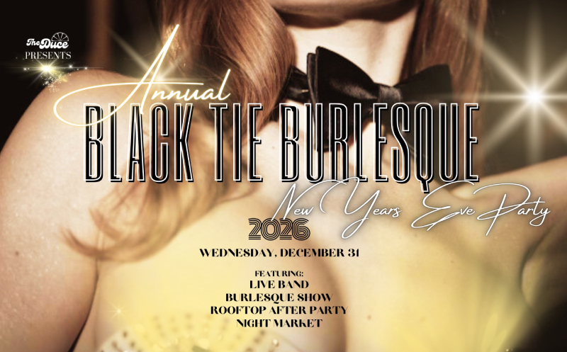 Phoenix Rings in 2026 in Style at The Duce’s New Year’s Eve Black Tie Burlesque Gala